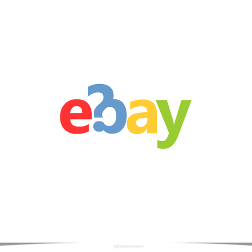 99designs community challenge: re-design eBay's lame new logo! Design by -Jason-