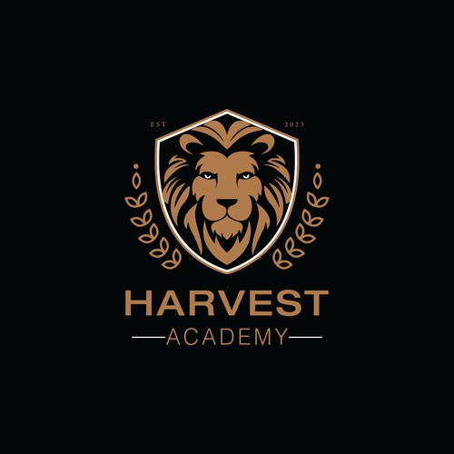 Harvest Academy Lions Mascot Design by kakon's Illustration