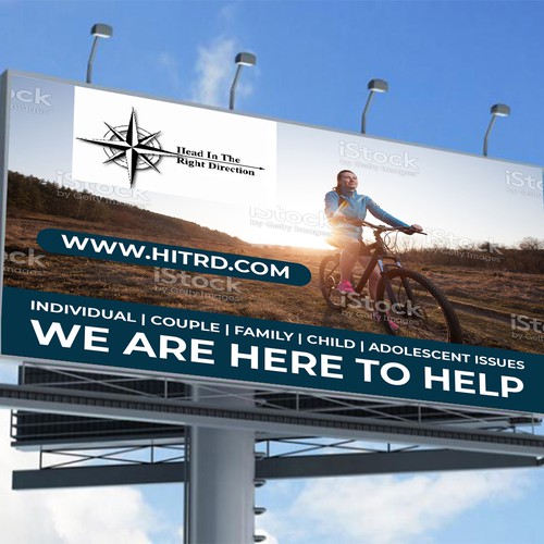 Therapy billboard Design by Sketch Media™