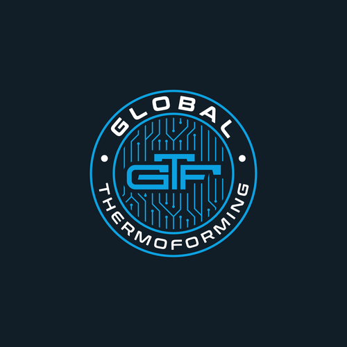 GTF Semiconductor packaging logo Design by Aleta21