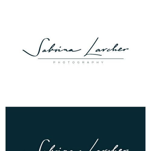 "Erstellt ein zeitlos, elegantes Logo für Sabrina Larcher Photography" winning Logo design