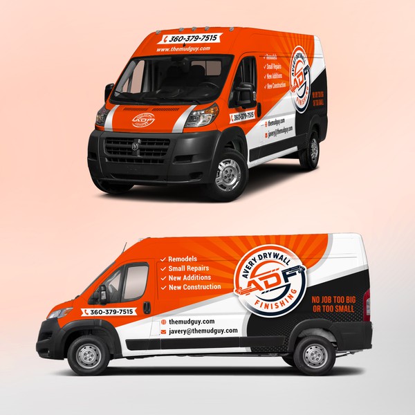 Design realizzato da arc44 intitolato "Van Wrap Design"