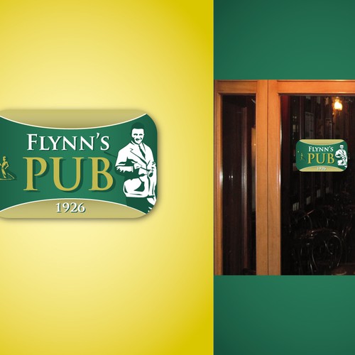 Help Flynn's Pub with a new logo Design von olle