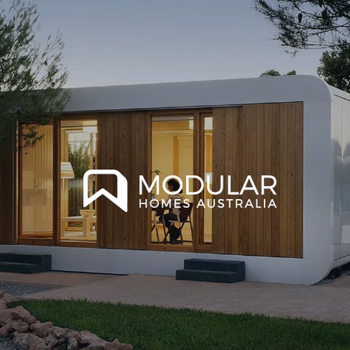 Logo for Modular Homes Company Design by gardani