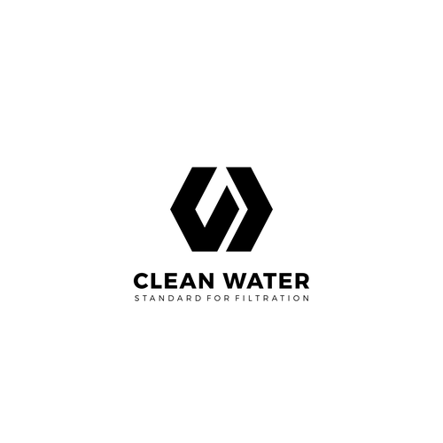Simple Clean Logo for Water Filtration Company Design by PATIS