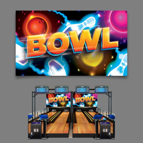 Design a bowling alley Design by dalheners