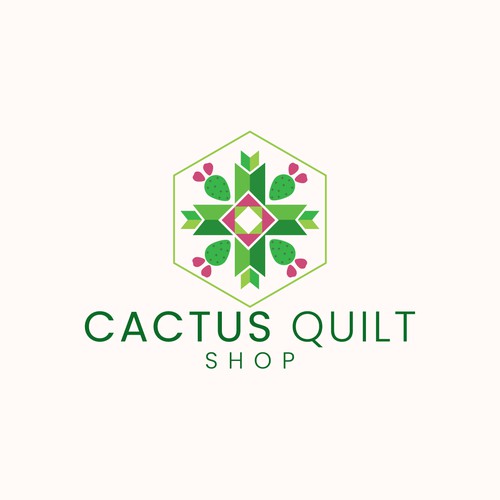 Design a logo for a modern quilt shop! Design by Creative P