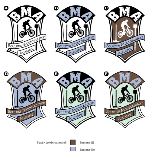 the great Boulder Mountainbike Alliance logo design project! デザイン by bells
