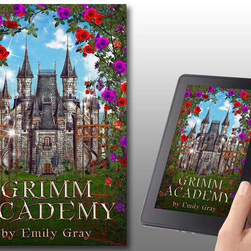 Grimm Academy Book Cover Réalisé par Ana_R