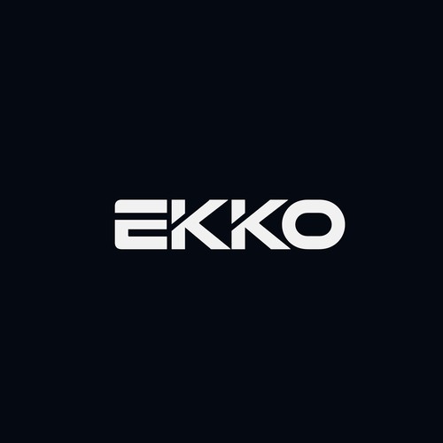 SIMPLE LOGO - ekko Letters then dm after Design by pmAAngu