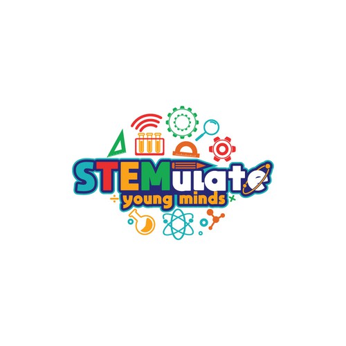 STEM Logo Design Diseño de Fast Studio⚡