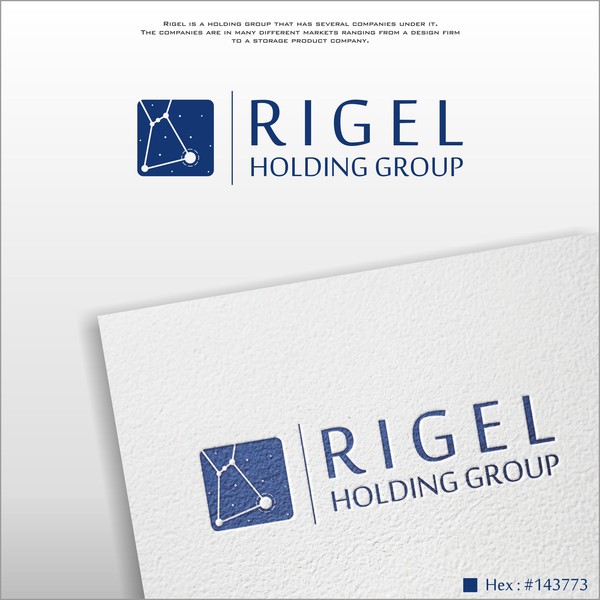 Diseño de AntonInstant titulado "Rigel Holding Group"