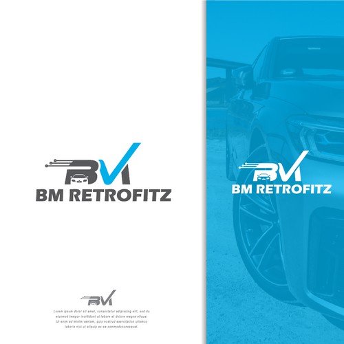 Car tech retrofit business needs logo design Design by Ardiaz ࿇