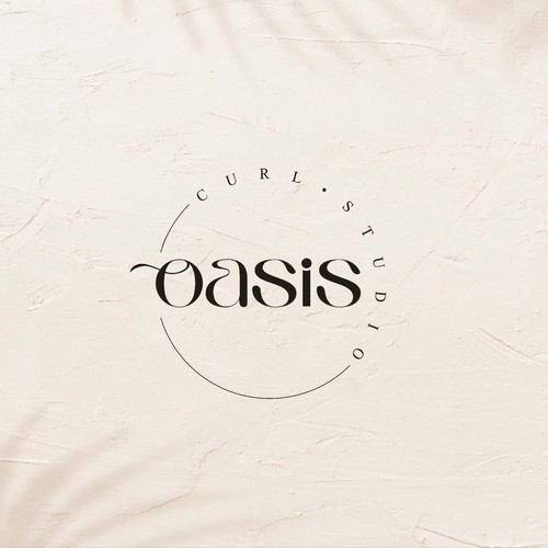 A logo for a curl studio that supports woman in feeling confident in their natural texture Design by put_