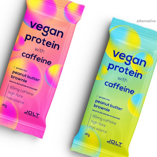 Design a modern, catchy package for a healthy premium energy bar Design by ░md