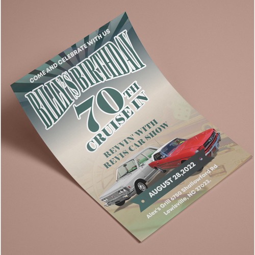 Car Show Flyer Design by Thanksidea