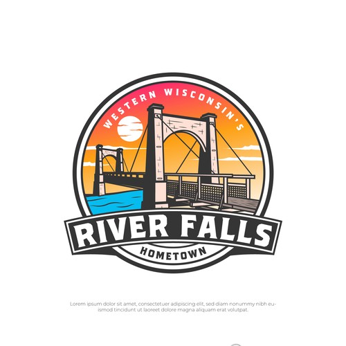 Western Wisconsin's Hometown - River Falls - Tourism Logo Needed Design by Altaris Design