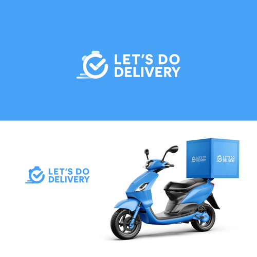 Delivery Service Logo Design by Stebelska Design