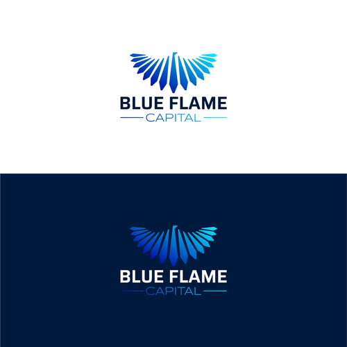 We need a Blue Flame Logo worthy of classic car hood status...but not...really. Design by ESIXA