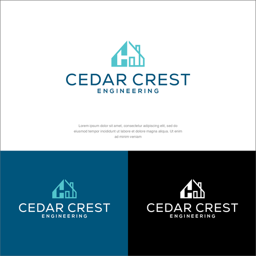 Design a Modern layered logo for a civil engineering company Design by Elesense
