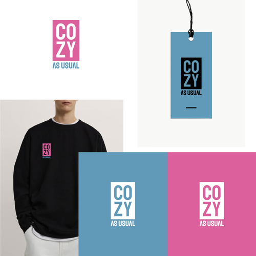 Loungewear Logo for Cozy Clothing line attracts unisex Diseño de whelastudio