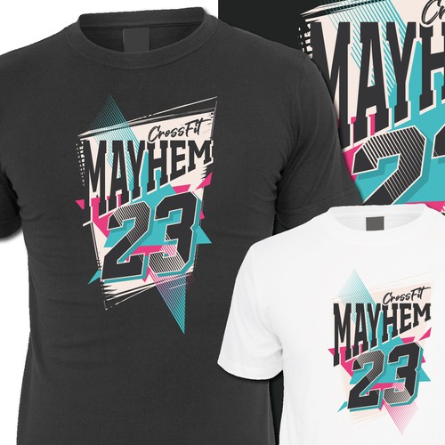 Miami Inspired Jersey Shirt Design by NANOSstylz