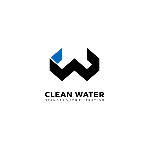Simple Clean Logo for Water Filtration Company Design by PATIS