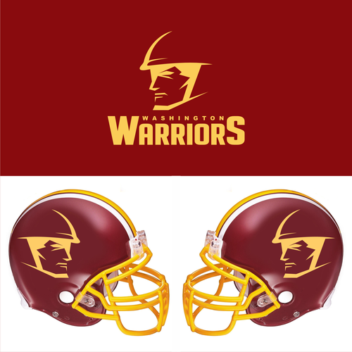 Community Contest: Rebrand the Washington Redskins  Design by y.o.p.i.e