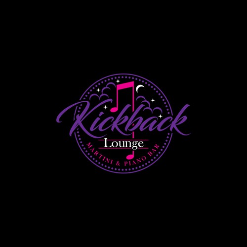 Kickback Lounge - Martini & Piano Bar Design by ✅ LOGO OF GOD ™️