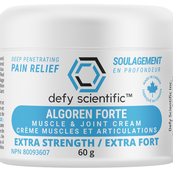 Defy Scientific Algoren Forte label