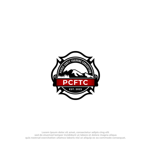 Fire Service Training Consortium Logo and Brand Design by MisterR