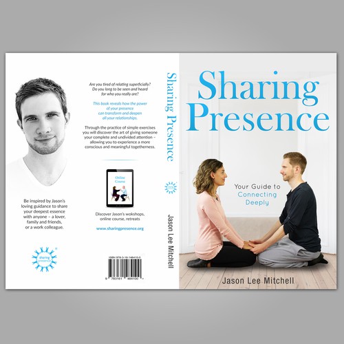 Mindfulness Book Cover on Sharing Presence Design by nOahKEaton