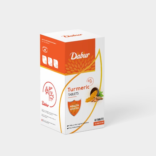 Premiumising Dabur's Pure Herbs range Design by RohitP.
