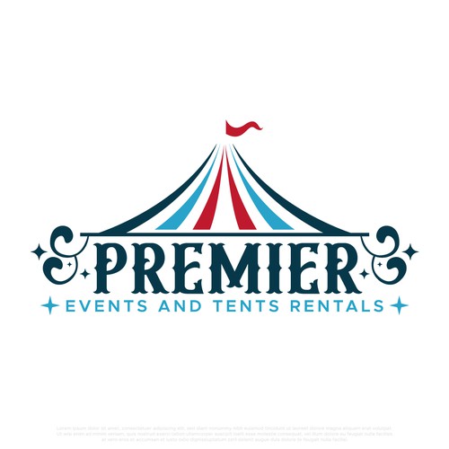 We need a powerful new logo for our tent rental company focused on high end clients. Design by Novo_ime