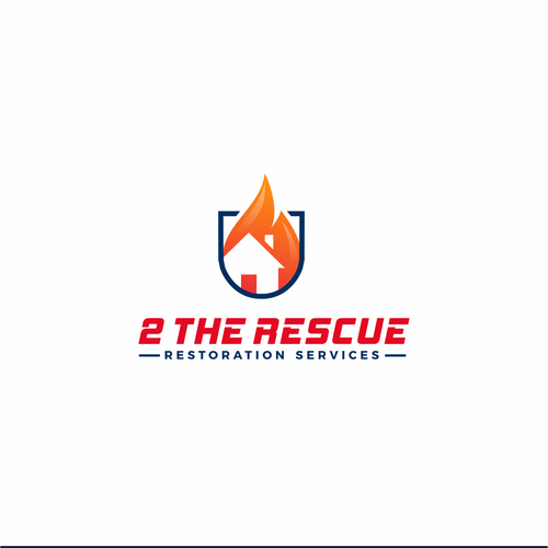 Diseño de 2 The Rescue Logo Creation de suseno