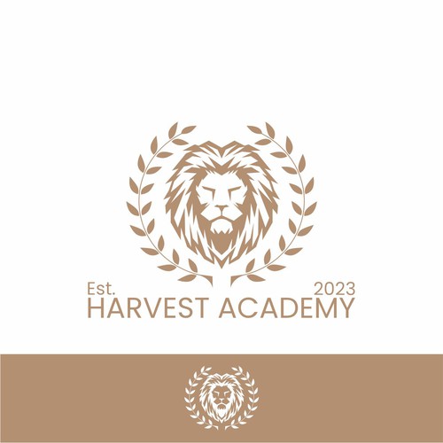 Harvest Academy Lions Mascot Design by mipproject