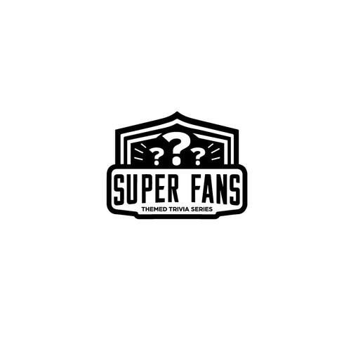 SUPER FANS Theme Trivia Series Logo Design by Art.Mandi