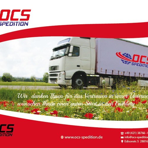 Postcard, flyer or print contest entry by Tulips Design