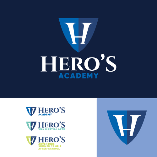A logo based on the Hero's Journey Design by Romain®