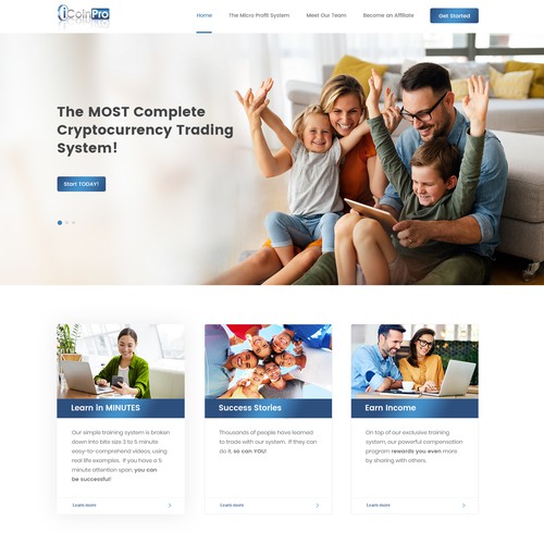 ***GUARANTEED PRIZE*** - NEW WEBSITE DESIGN FOR MLM -*****NEW***** Design by avijitdutta