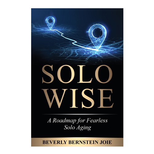 Create a cover for a new book about aging alone Design by Rashmita