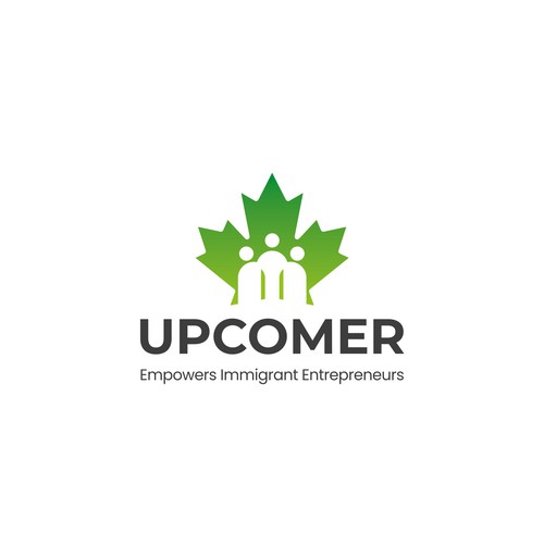 An Approachable Logo For A Company breaking down barriers for immigrant entrepreneurs in Canada Design by Designer Geek