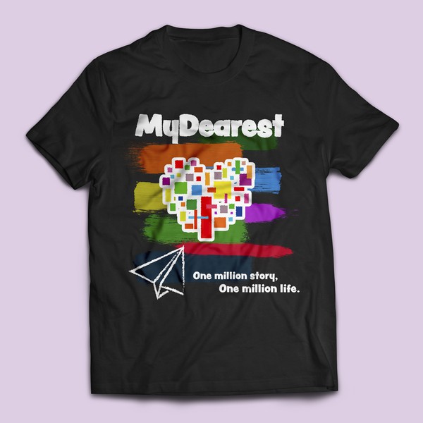 Design by DarQaris titled "Colorful T-shirt design "