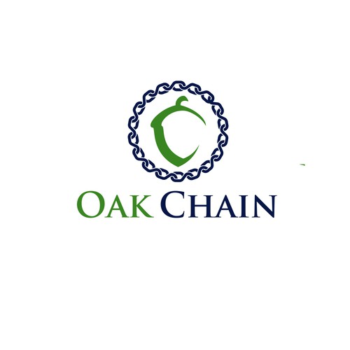 Oak Chain Logo Ontwerp door brint'X