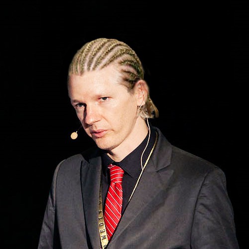 Design the next great hair style for Julian Assange (Wikileaks) Design von colin.corrado