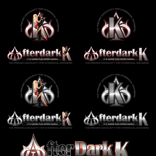 Create a stylish and sexy logo for afterdarkk, Logo design contest