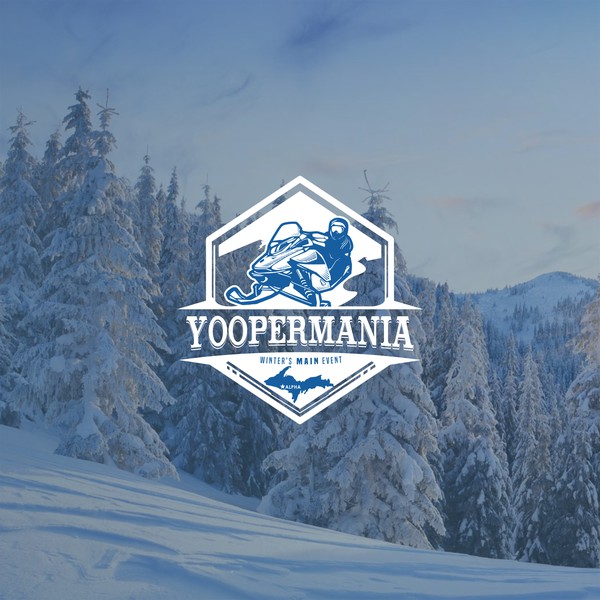 Design by standgraphic titled "YOOPERMANIA winter's main event"