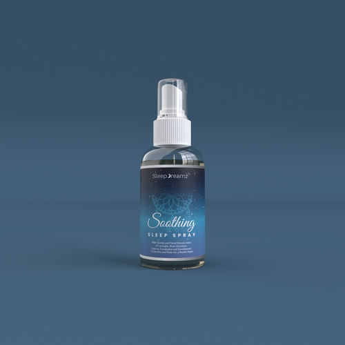 Sleep Spray label design for global Sleep brand Design by Tamara.D