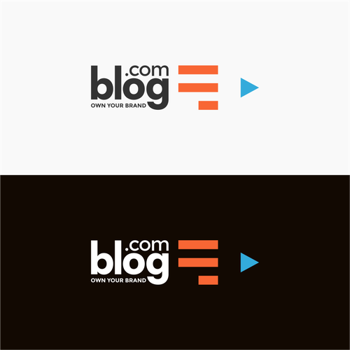Blog.com logo Design by hoGETz