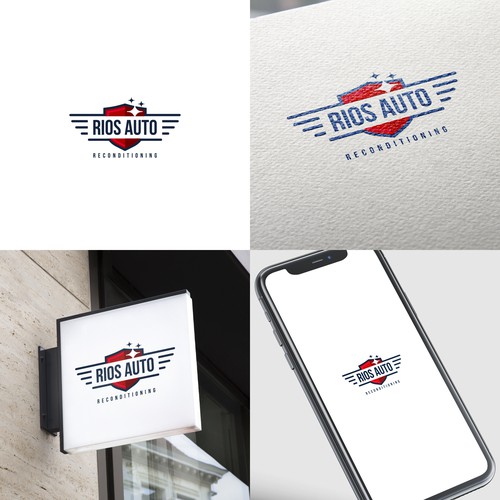 Auto body paint shop needs a cool logo for their business Design by Fabricio Grijó